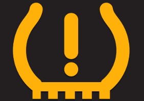 TPMS tire pressure warning light